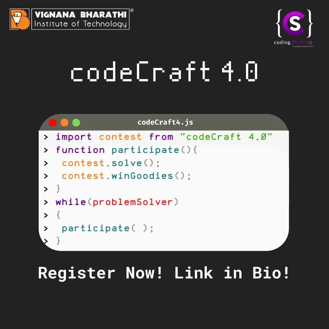 codeCraft 4.0 by coding.Studio(); VBIT